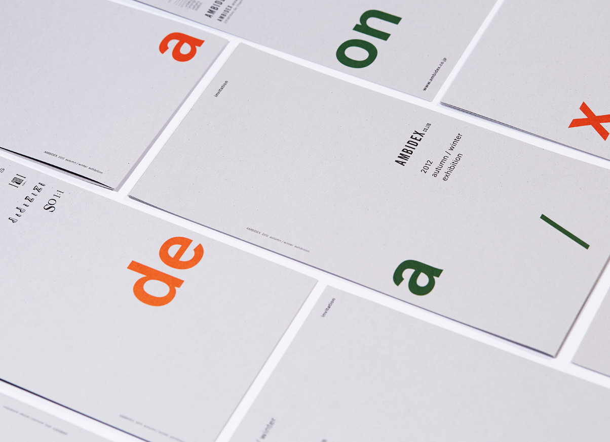 AMBIDEX 2012 AUTUMN / WINTER EXHIBITION DM