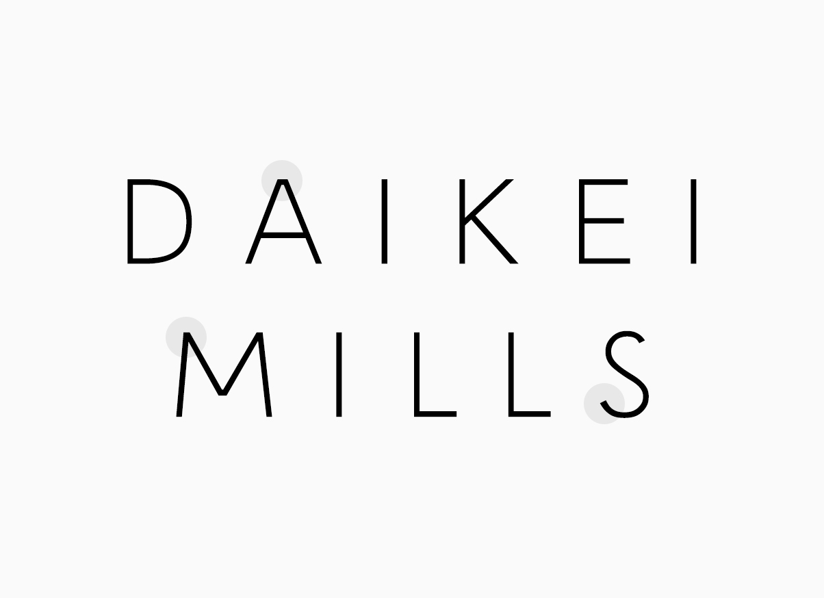 DAIKEI MILLS typeface