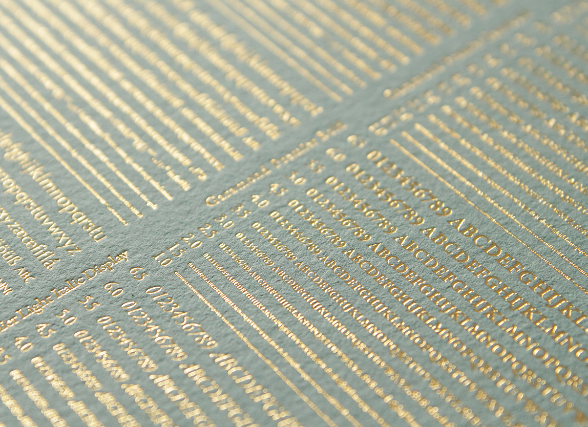 minimum typeface reference