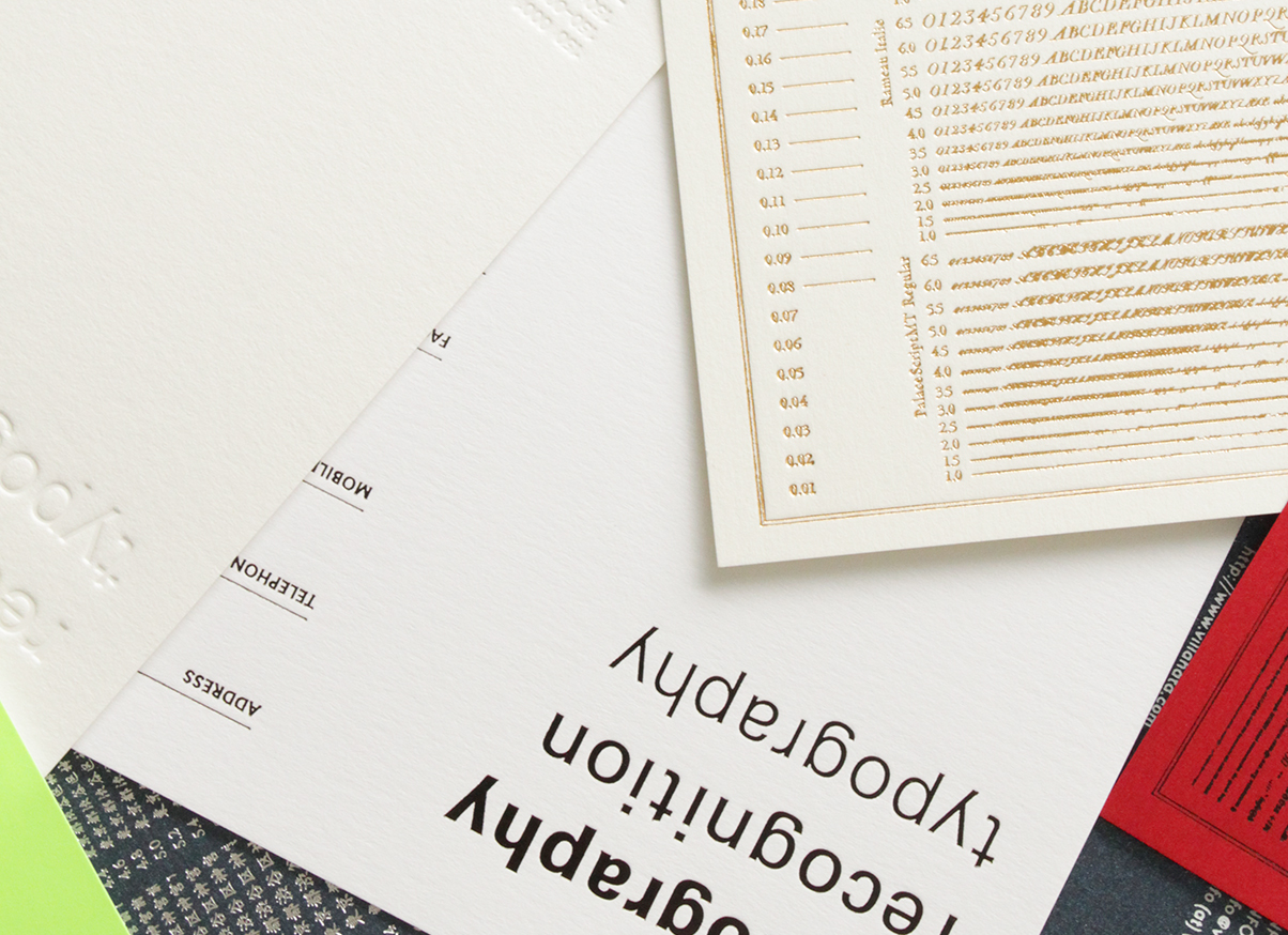 minimum typeface reference