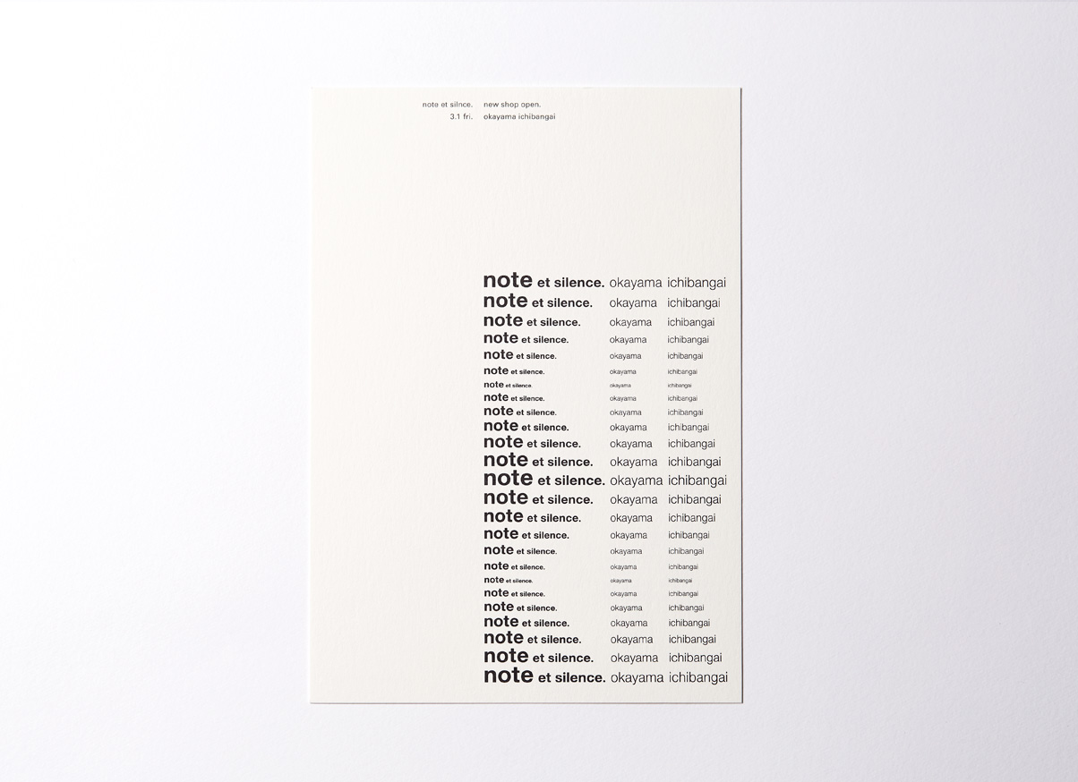 note et silence
