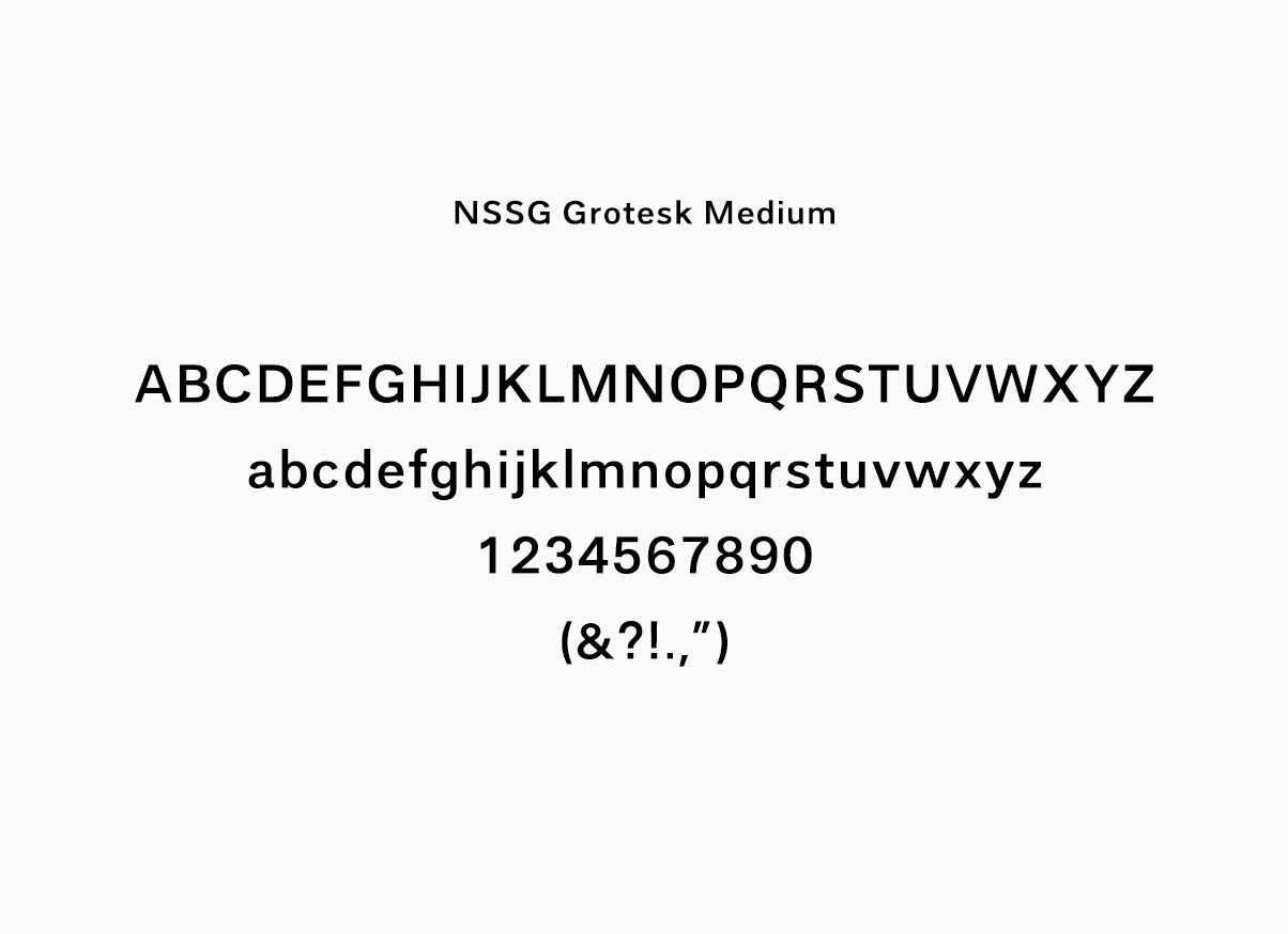 NSSG Grotesk