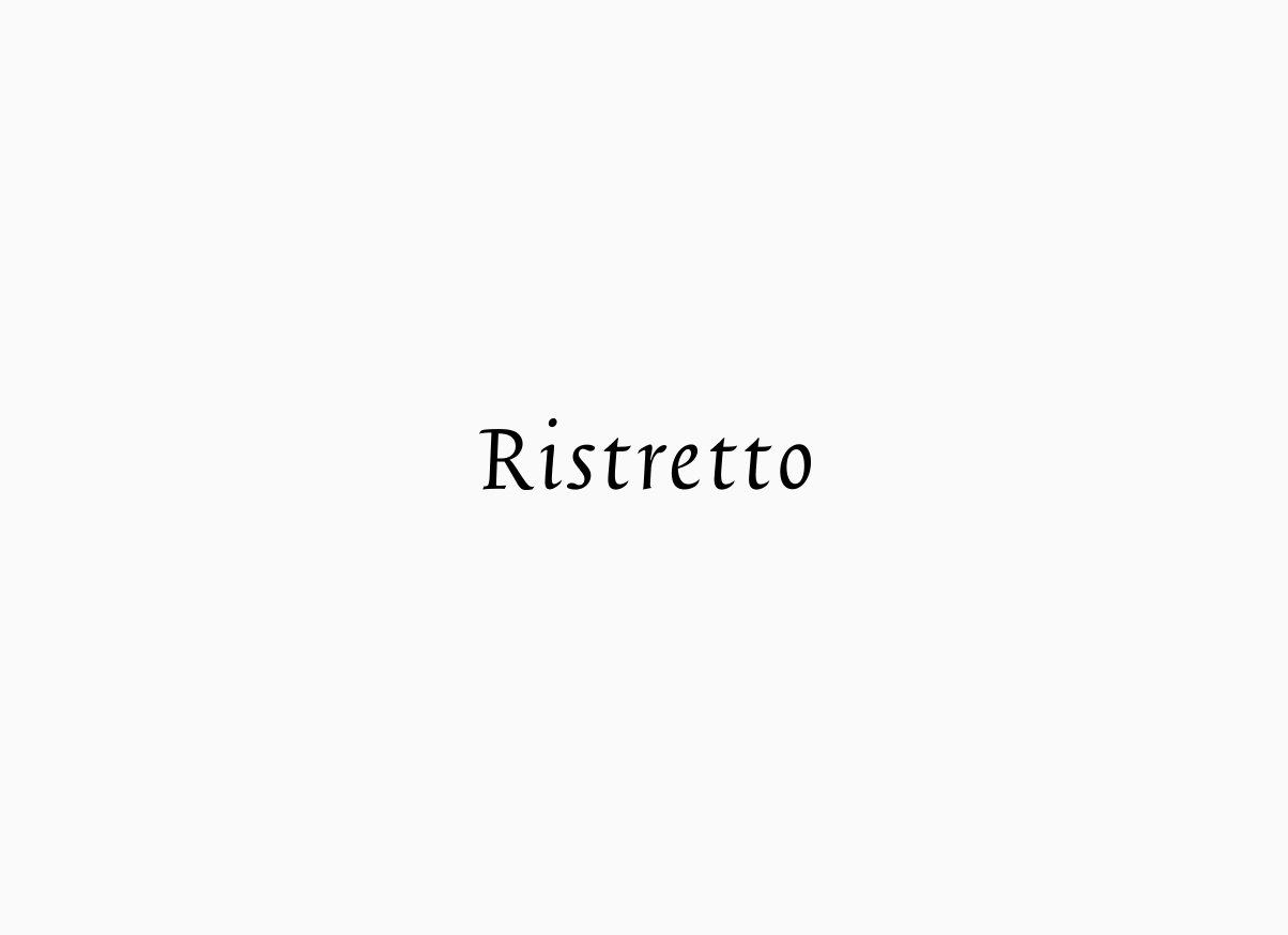 Ristretto logo