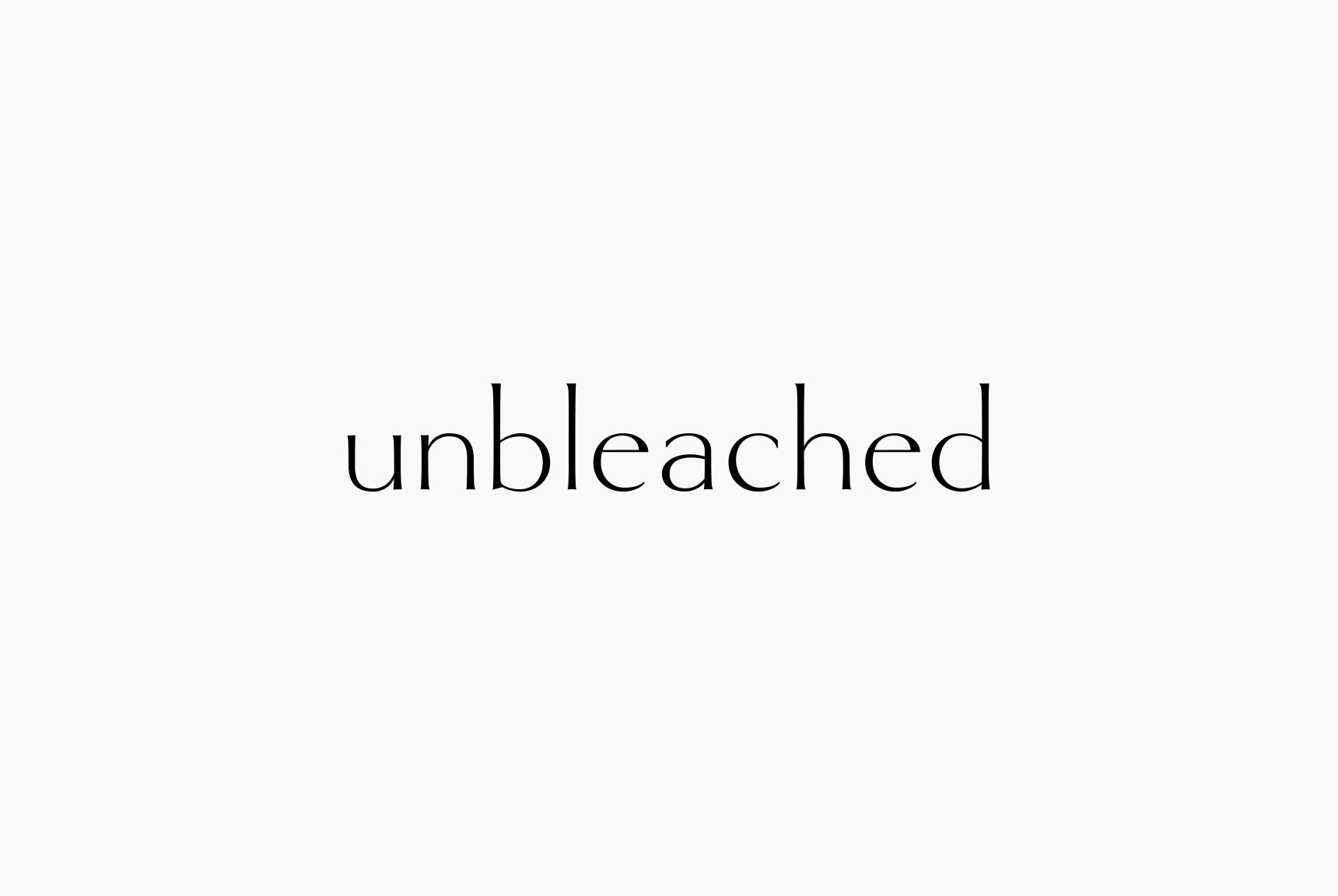 NSSG | unbleached